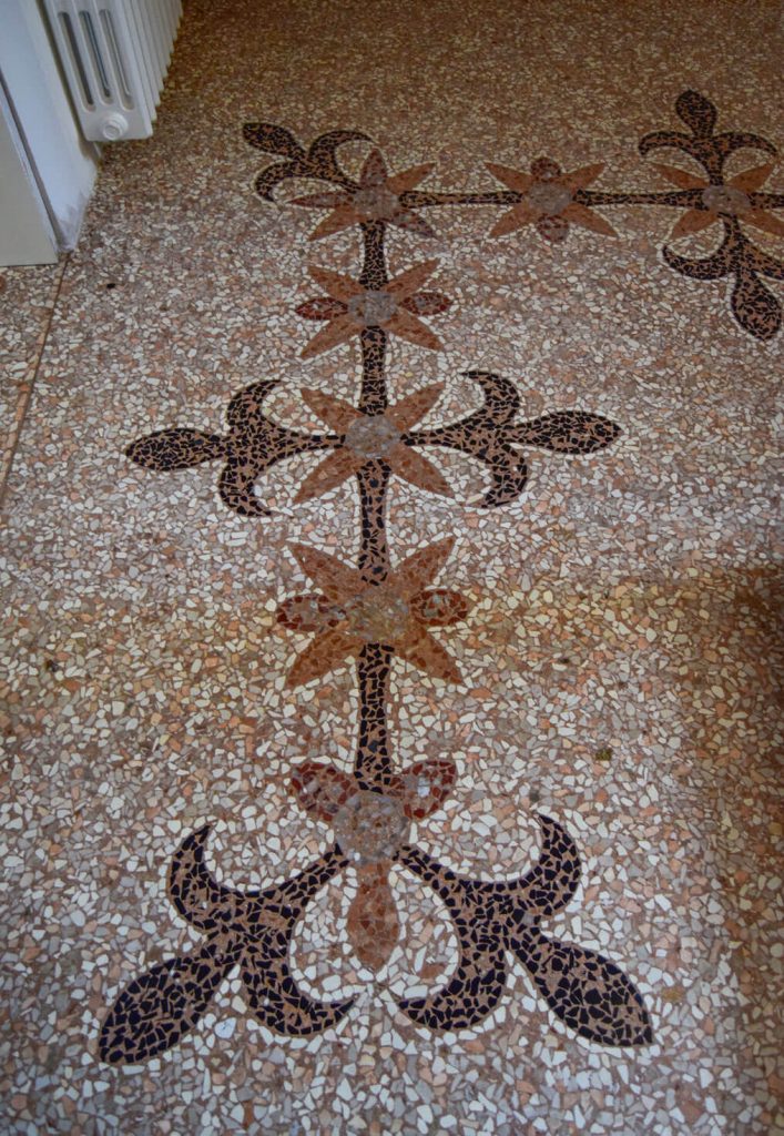 decoro pavimento alla veneziana artigianale